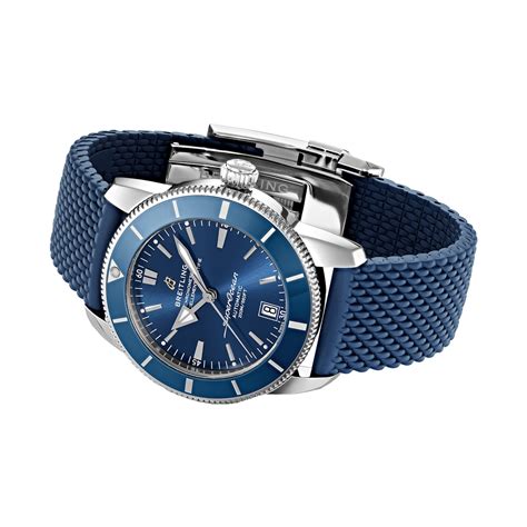 breitling superocean 42 rubber strap|Breitling Superocean heritage rubber strap.